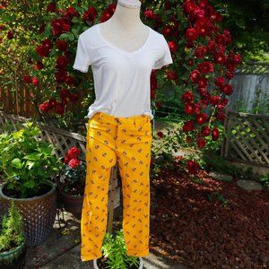 Old Navy Pixie Pant Mustard Yellow